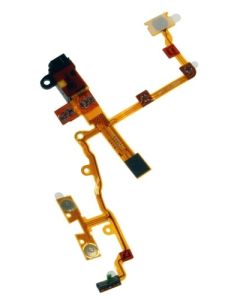 iPhone 3GS Compatible Headphone Jack, Mute Switch, Power & Volume Button Flex Cable