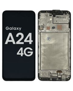 Samsung A24 (4G) Screen Assembly Black (Service Centre Part)