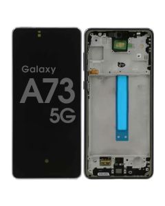 Samsung A73 (5G) Screen Assembly Grey (Service Centre Part)