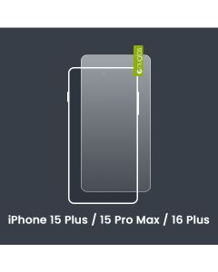 Nuglas Premium iPhone 15 Pro Max / 15 Plus / 16 Plus (6.7") Tempered Glass Screen Protectors [No Packaging]