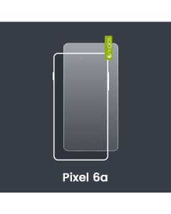 Nuglas Premium Google Pixel 6A Tempered Glass Screen Protectors [No Packaging]