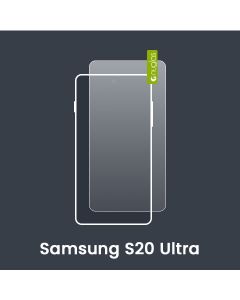 Nuglas Premium Samsung S20 Ultra Tempered Glass Screen Protectors [No Packaging]