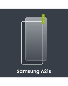Nuglas Premium Samsung A21s Tempered Glass Screen Protectors [No Packaging]