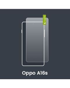 Nuglas Premium Oppo A16s Tempered Glass Screen Protector [No Packaging]