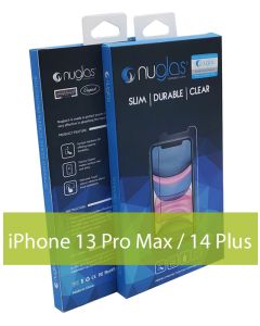Nuglas Premium iPhone 13 Pro Max / 14 Plus Tempered Glass Screen Protector