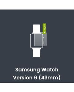 Nuglas Premium Samsung Watch 6 43mm Tempered Glass Screen Protector [No Packaging]