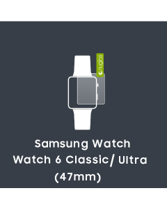 Nuglas Premium Samsung Watch 6 Classic / Ultra 47mm Tempered Glass Screen Protectors [No Packaging]