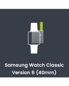 Nuglas Premium Samsung Watch Classic 6 (40mm) Tempered Glass Screen Protector [No Packaging]