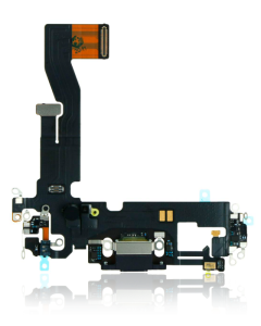 iPhone 12 / 12 Pro Compatible Charge Port Flex Black