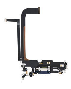 iPhone 13 Pro Max Compatible Charge Port Flex Blue