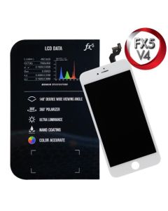 iPhone 6S Plus Compatible LCD Screen Assembly Premium Aftermarket White [FX5]