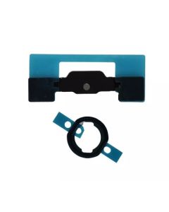 iPad 5 (2017) / iPad 6 / iPad 7 / iPad 8 Compatible Home Button Rubber Gasket & Metal Bracket [5 Pack]