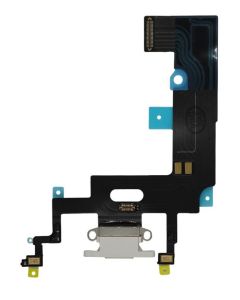 iPhone XR Compatible Charge Port with Flex White