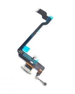 iPhone XS Compatible Charge Port Flex Silver