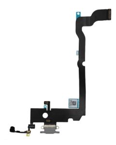 iPhone XS Max Compatible Charge Port Flex Silver