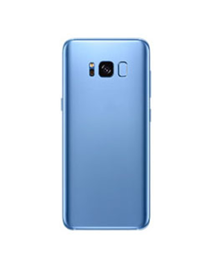 Samsung Galaxy S8 Compatible Back Cover Coral Blue with Adhesive