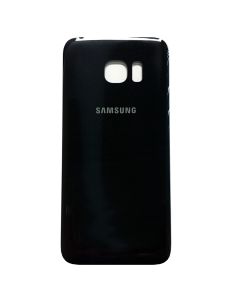 Samsung S7 Compatible Back Cover (With Camera Lens) Black