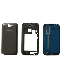 Samsung Note 2 Compatible Back Cover (With Camera Lens) Grey