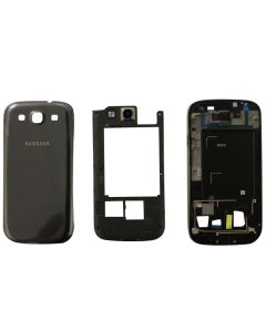 Samsung S3 Compatible Back Cover (With Camera Lens) Grey