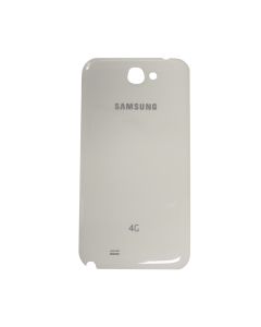 Samsung Note 2 Compatible Back Cover (With Camera Lens) White