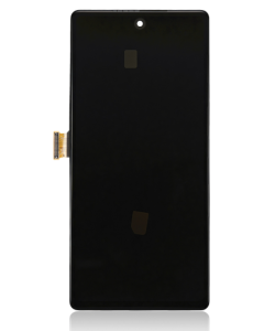 Google Pixel 6A Compatible Screen Assembly Black