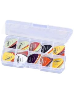 Box of 24pcs Alice Guitar 0.58/0.71/0.81/0.96/1.20/1.50mm Picks for Case Opening