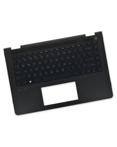 HP 14-BA Keyboard + Palmrest (924116-001) Black