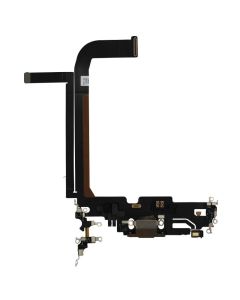 iPhone 13 Pro Max Compatible Charge Port Flex Gold