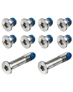 Bottom Case Screws for - Macbook Air 13" (A1369 A1370 A1465 A1466 ) Late 2010 - Mid 2017 (Not 2008-2009) - Silver