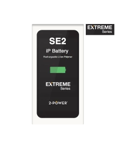 iPhone SE [2020] Compatible 2-Power Extreme High Capacity Battery [2200mAh] 21% Extra Runtime Than OEM