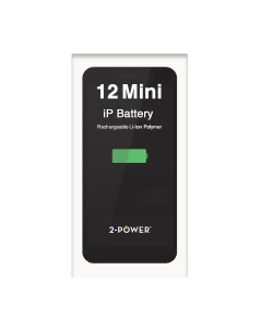 iPhone 12 Mini Compatible 2-Power High Quality Battery [2227mAh]