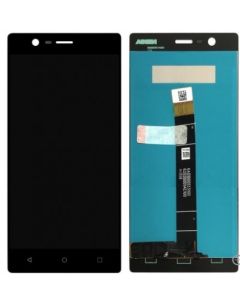 Nokia 3 Compatible LCD Screen Assembly Black 