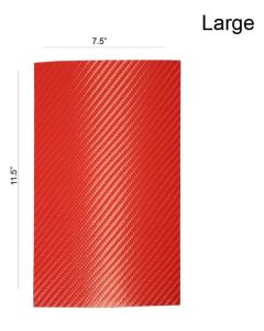 Carbon Fiber Film: Fortunate Red, Large