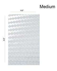 Carbon Fiber Film: White, Medium