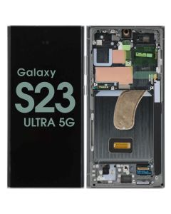 Samsung S23 Ultra Screen Assembly Green (Service Centre Part)