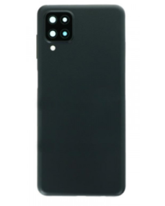 Samsung A12 Compatible Back Cover (With Camera Lens) Black