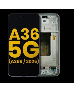 Samsung A36 (5G) Screen Assembly Awesome Black (Service Centre Part)