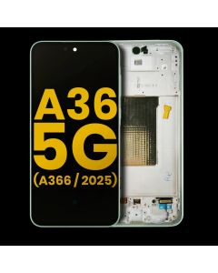 Samsung A36 (5G) Screen Assembly Green (Service Centre Part)