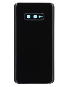 Samsung S10e Compatible Back Cover (With Camera Lens) [No Logos] Prism Black