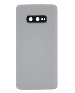 Samsung S10e Compatible Back Cover (With Camera Lens) [No Logos] Prism White