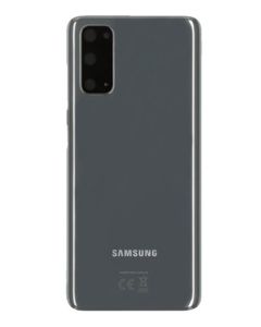 Samsung S20 Compatible Back Cover (With Camera Lens) Cosmic Grey