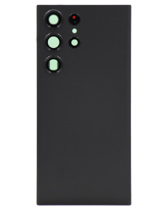 Samsung S23 Ultra Compatible Back Cover (With Camera Lens) Phantom Black