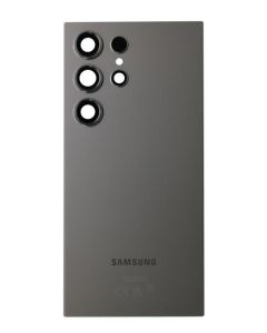 Samsung Galaxy S24 Ultra (With Camera Lens) Back Cover Titanium Black