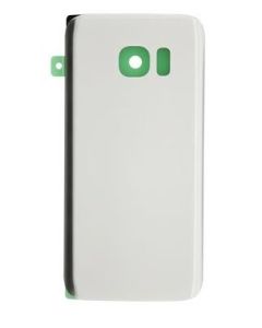 Samsung S7 Compatible Back Cover (With Camera Lens) [No Logos] Silver