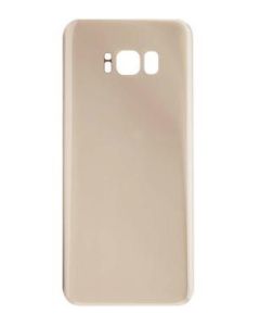 Samsung S8 Plus Compatible Back Cover (With Camera Lens) Maple Gold
