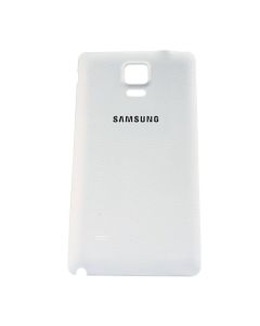 Samsung Note 4 Compatible Back Cover (With Camera Lens) Frosted White