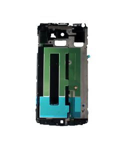 Samsung Note 4 Compatible Frame - Mid Housing Frosted white
