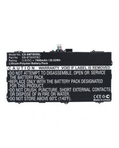 Samsung Galaxy Tab S 10.5 Compatible Stryka Battery