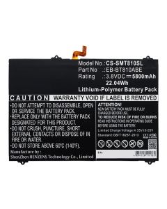Samsung Galaxy Tab S2 9.7 Compatible Stryka Battery 