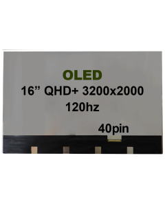 16" QHD Laptop OLED 3200x2000 BRHS 120Hz Nano Edge No Tabs Matte [SCR9039B]
